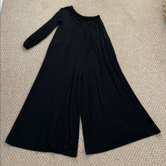 Free People Sunday Stroll One Shoulder Wide Leg Jumpsuit - Picture 10 of 14